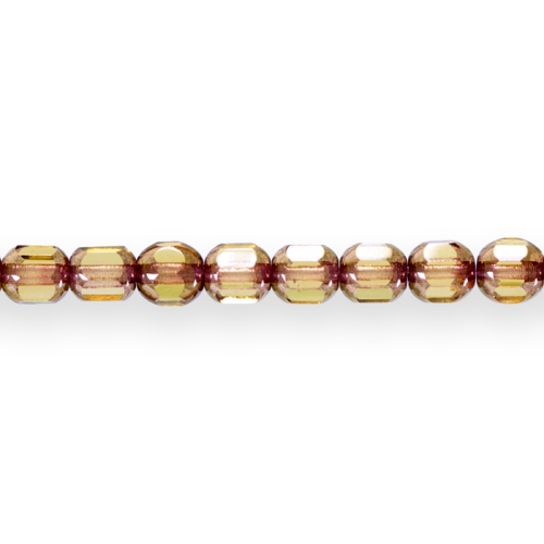 Piklik tahuline, otstest kuldne (Jablonex) 6mm klaashelmes