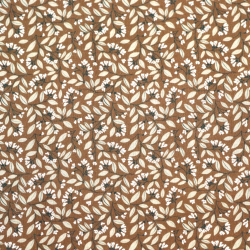 Lilleornamendiga, puuvillane kangas, Popelin Monet, 150cm, POPPMO000