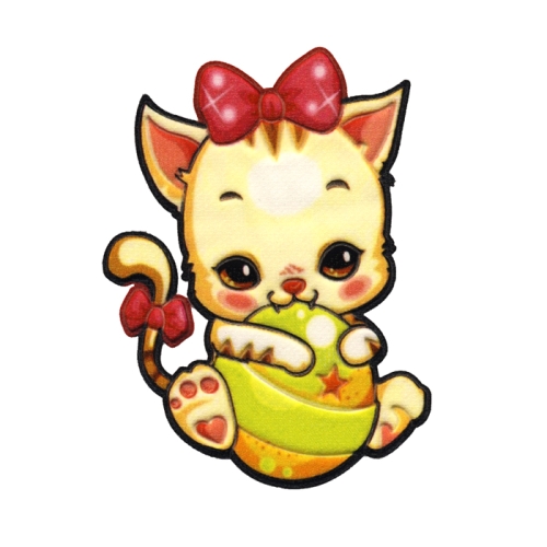 3D pehme kleebis; Soft 3D Sticker; 8 x 5,5 cm, BA63