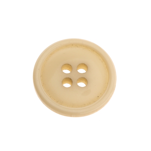 Kõrgete äärtega, nelja auguga plastiknööp, 20mm, 32L
