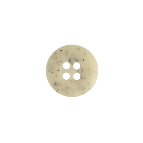 Õrna täpimustriga, nelja auguga plastiknööp, 15mm, 24L