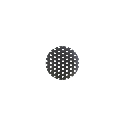 Täpiline, süvistatud kannaga, ümar plastiknööp 12mm/20L