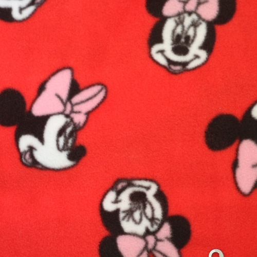 Minnie &amp; mickey, pehme fliis, 145cm, 134.770; 134.771, Soodushind!