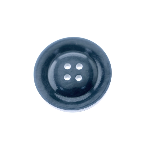 Kõrge servaga, nelja auguga plastiknööp, 30mm, 48L