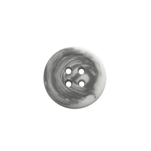 Segatud värvidega, nelja auguga plastiknööp, 15mm, 24L
