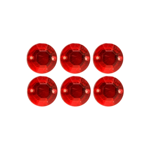 Ümarad dekoratiivkivid, 10 mm, 6 tk pakis