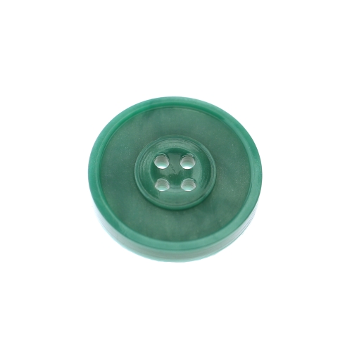Kõrge äärega, kõrge keskosaga, nelja auguga paksem plastiknööp, 23mm, 36L