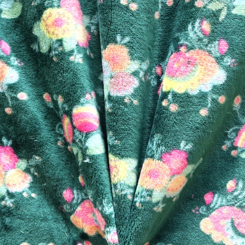 Lillemustriga, pehme, sametine fliis, flannell fleece, 150cm, 128.502