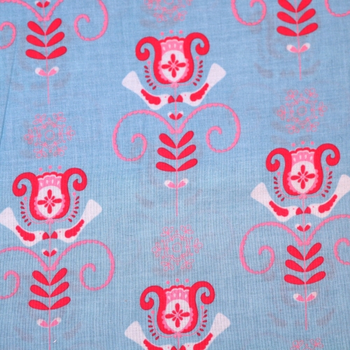 Puuvillane kangas, Lecien, Folk Heart, 110cm, 30391, Rosalie Quinlan
