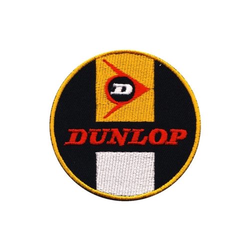 Õmmeldav aplikatsioon, Rehvitootja kaubamärk "Dunlop" 7 cm