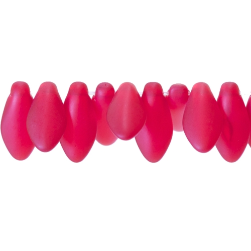 Riisikujuline matt ülalt risti läbistatud auguga klaashelmes 18x8mm 