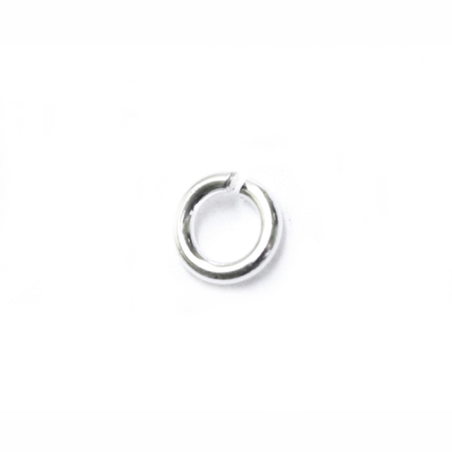 925 hopeasta rengas ø4 x 0,8 mm