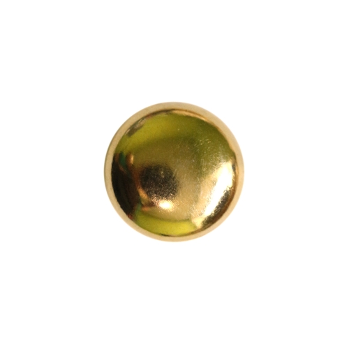 Ümar, kumera pinnaga, kannaga metallnööp, 23mm/36L