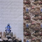 Krossi ATV- dega, trikookangas kupongina 75 cm x 150 cm, Stenzo, 15237