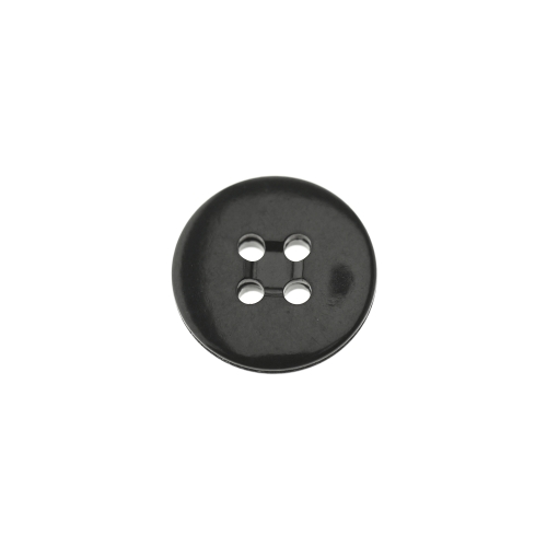 Lihtne, nelja auguga plastiknööp, 15mm, 24L