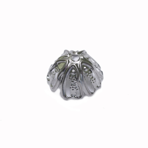 Pitsiline lillekujuline pärlikübar , 11 x 6,5mm