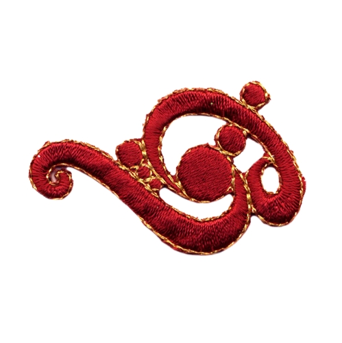 Väike triigitav ornament 5x3cm