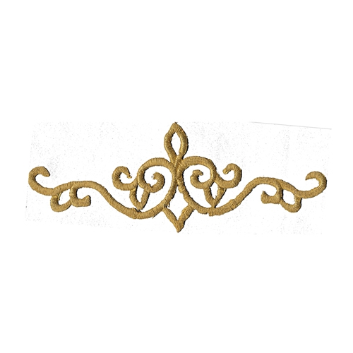 Kuldne ornament 18,5 x 6,5 cm 