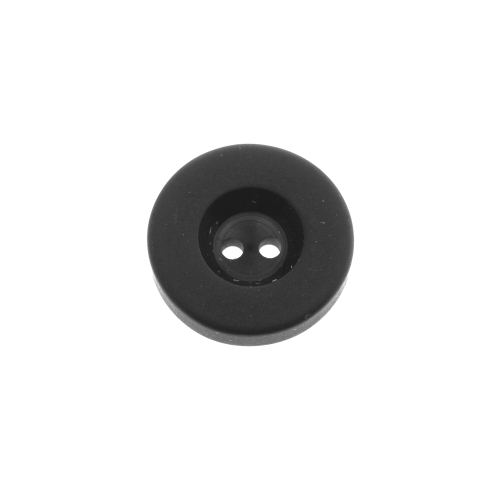 Kõrge servaga, paksem, kahe auguga plastiknööp, 23mm, 36L