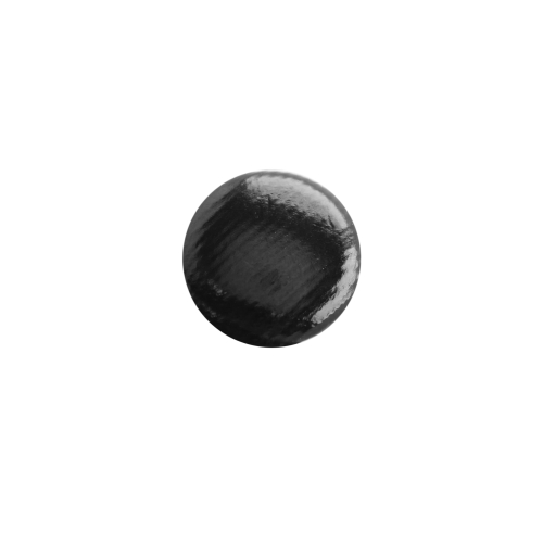 Läikiva kunstnahaga kaetud, metallkannaga, nööp 12mm, 18L