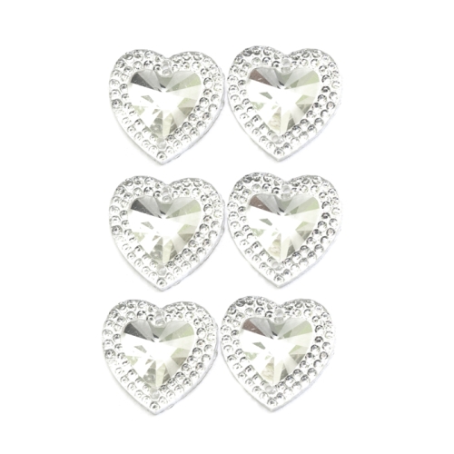 Mummulised, krobelise pinnaga tahulised dekoratiivkivid, Ø 17 mm, 6 tk pakis