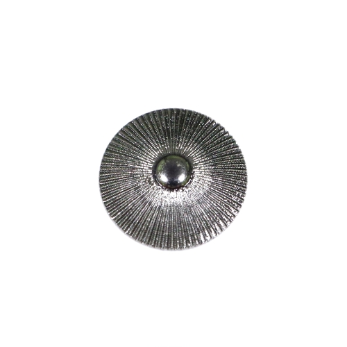 Pidulik, reljeefse mustriga, metallilaadne, kannaga plastiknööp, 21mm, 32L
