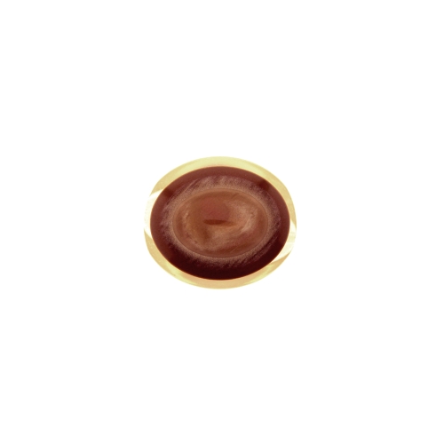 Ovaalne, piduliku pärlmuttersäraga, süvistatud kannaga plastiknööp, suurus: 15 x 13 mm, suurus: 24L
