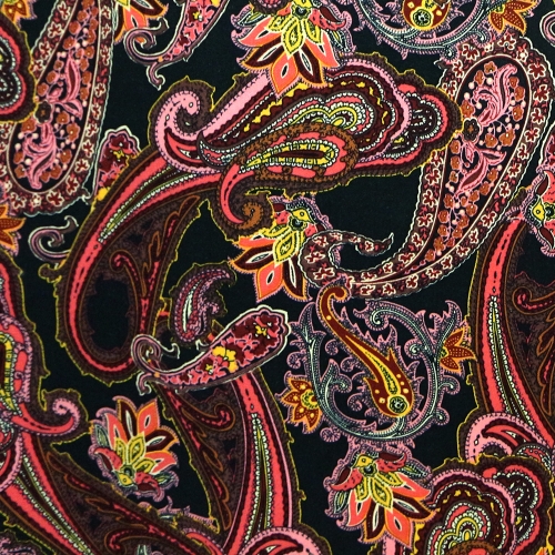 Neerumustriga, mitteveniv viskooskangas, 140cm, PC1763