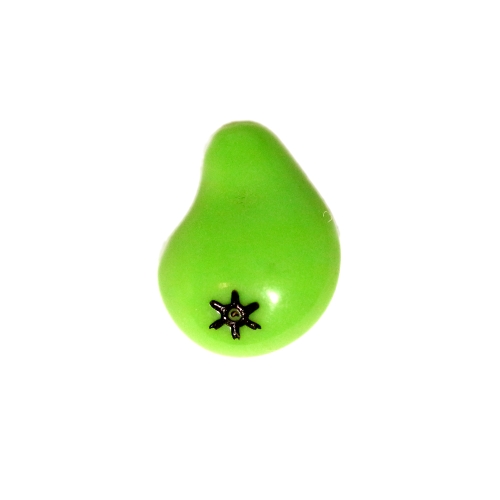 Pirnikujuline, kannaga plastiknööp 15 x 12 mm, suurus: 24L