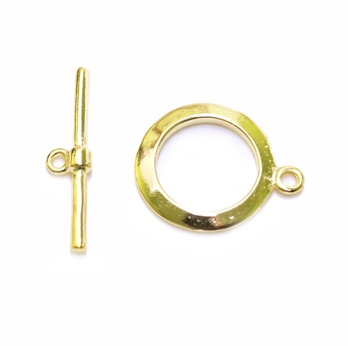 T-kinnis niklivaba &amp; vastaspool / Toggle Clasp / 20 x 16mm