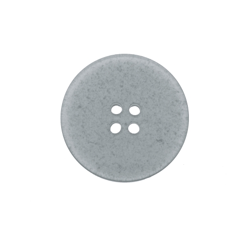 Sileda pinnaga, läbipaistva pealiskihiga, värviline nelja auguga, plastiknööp, 28mm, 44L