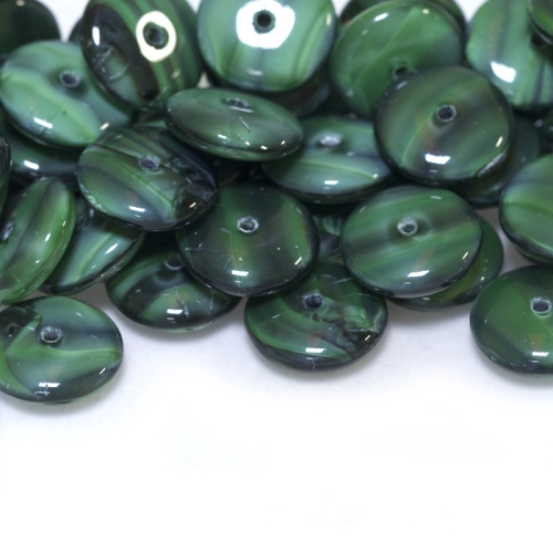 Ümar lapik 12x4mm klaashelmes 