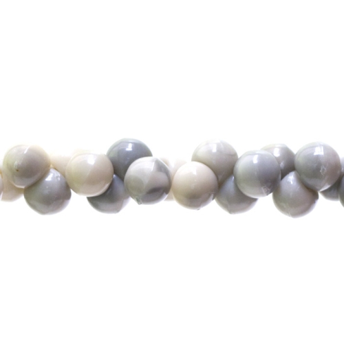 Ümarad plastikhelmed 6mm