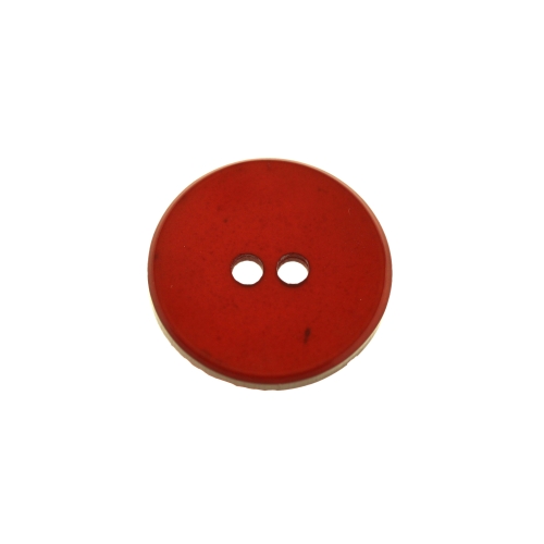 Sileda pinnaga, läbipaistev, helklev plastiknööp, kahe auguga ø19 mm, suurus: 30L