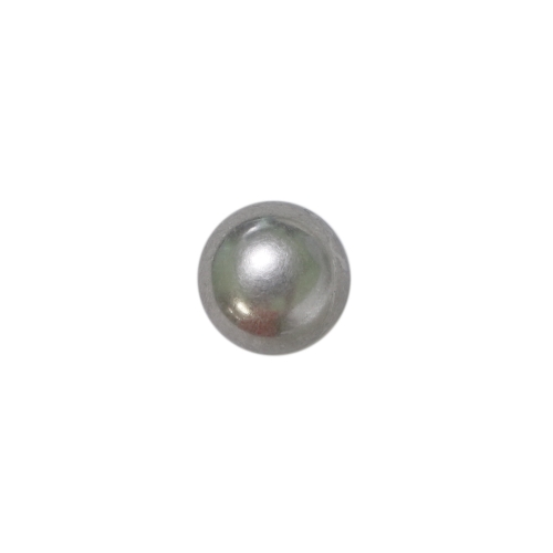 Ümar, poolkera kujuline, kannaga metallnööp, 15mm/24L