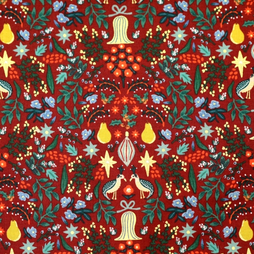 Lilleniiduga, puuvillane kangas, 110cm, RP600