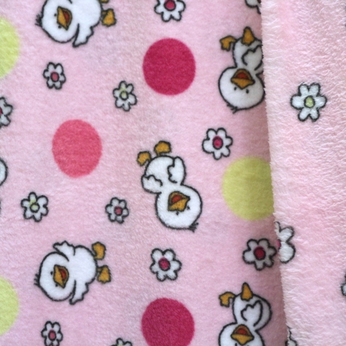 Piilupartidega ja teiselt poolt lillemustriga, pehme kahepoolse mustriga fliis (flannel fleece), 150cm, 134.438
