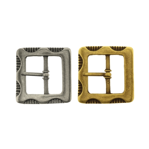 Reljeefse mustriga metallpannal 40x40 mm rihmale laiusega 25 mm