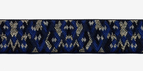 63. Kuldsete ja siniste sakkidega pael