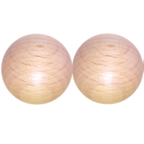 Ümarad pöögipuust helmed, Ø 24,5 mm