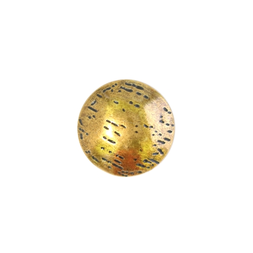 Reljeefse täksitud mustriga, kannaga metallist nööp, 18mm, 28L