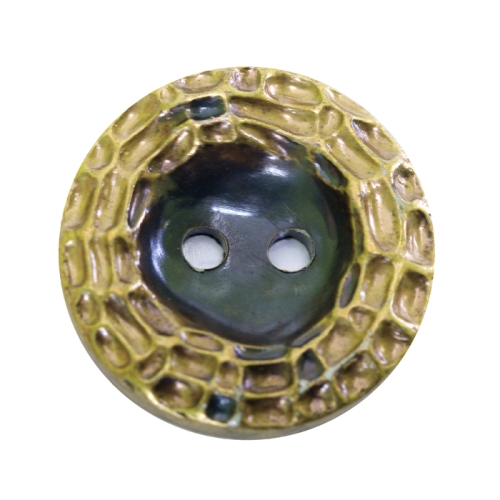Metallilaadne, pronksjas, reljeefse mustriga, nööp ø38 mm, suurus: 60L