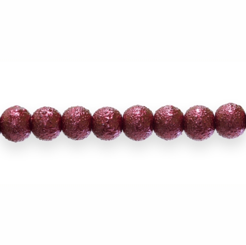 Ümar krobeline klaashelmes 8mm 