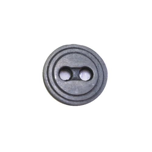 Metallist, kahe auguga nööp 15mm, 24L