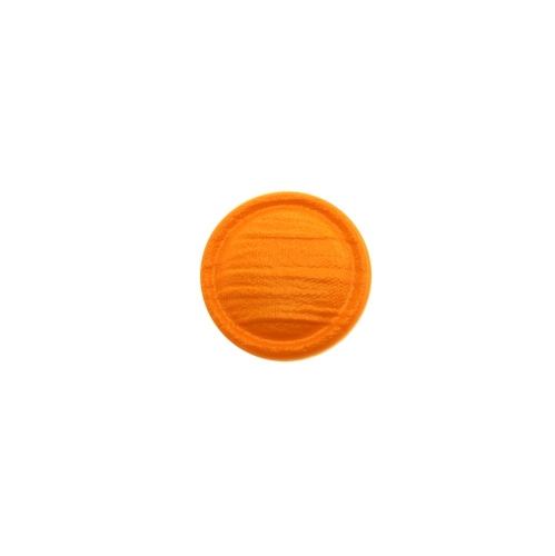Reljeefse triibumustriga, kannaga plastiknööp, 15mm, 24L
