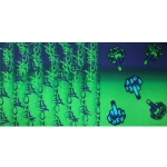 Trikookangas kupongina, aasalise pahupoolega, 80 cm x 150 cm, Stenzo, K60025