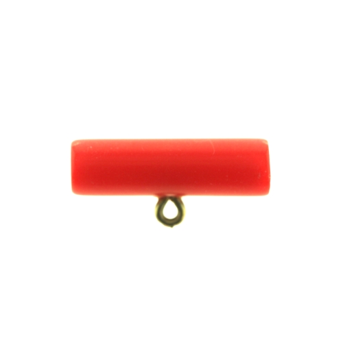 Plastikust poor, metallaasaga 2,5 x 0,7 cm