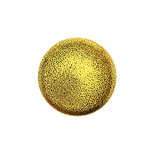 Metallilaadsest plastikust, reljeefse mustriga, kannaga nööp ø25 mm, suurus: 40L