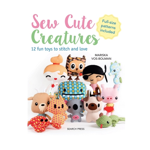 Raamat "Sew Cute Creatures"