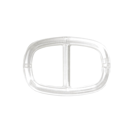Läbipaistev plastikust pinguti, plastpannal 45x30 mm, rihmale laiusega 20 mm